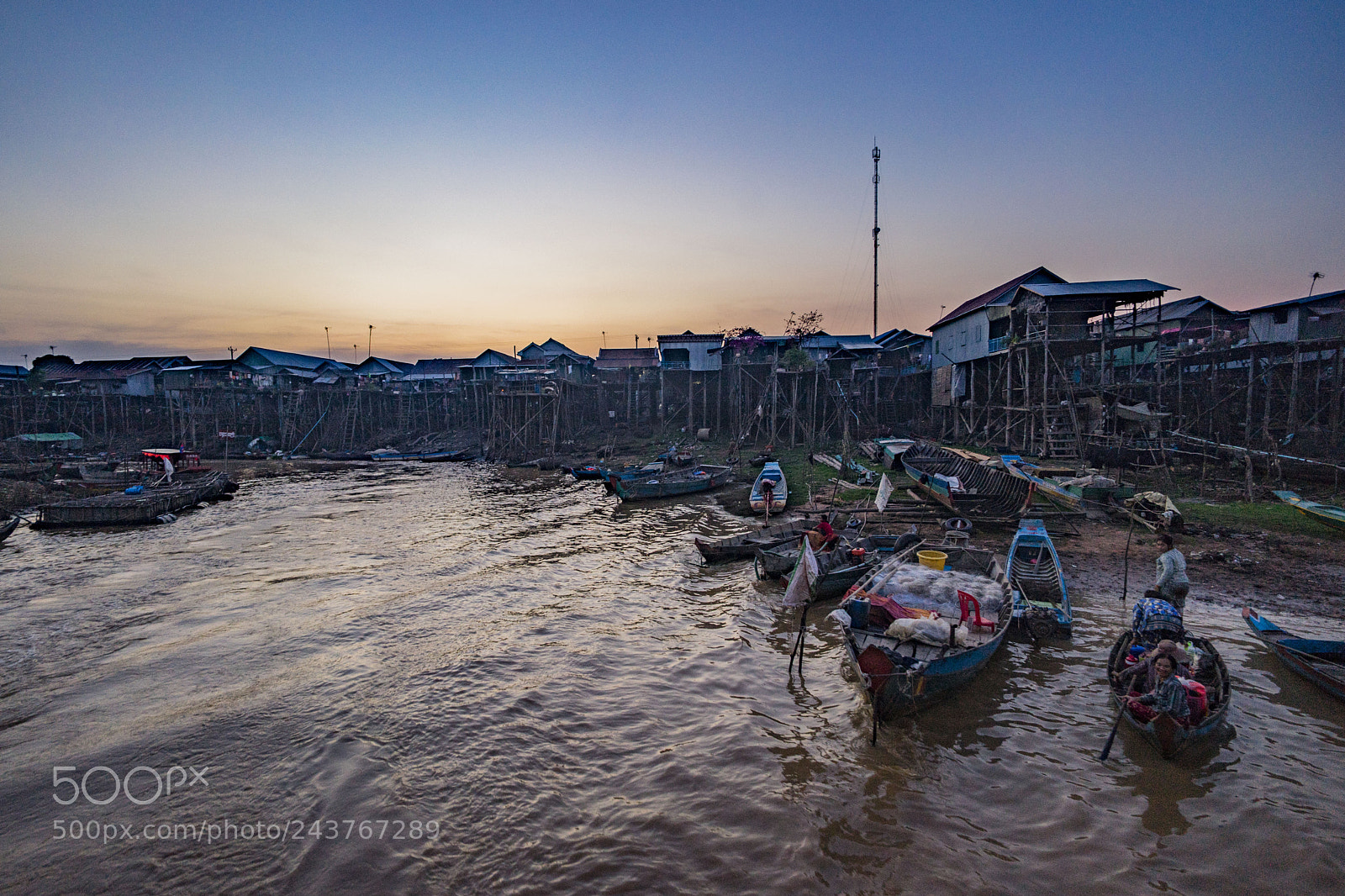 Sony a7 sample photo. The tonle sap lake photography