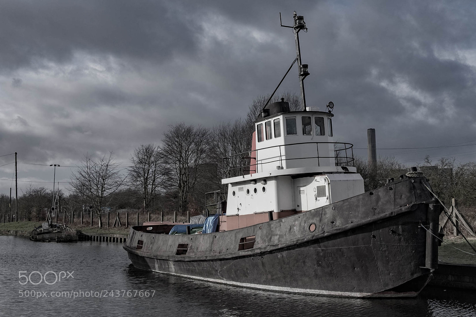 Fujifilm X-T1 sample photo. Unnamed tug boat photography