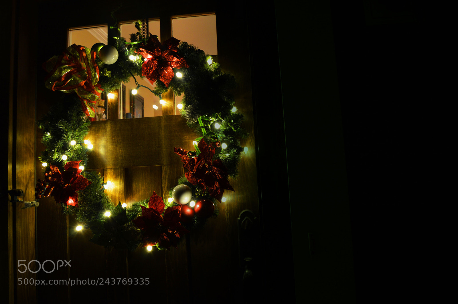 Nikon D3200 sample photo. Wreath photography