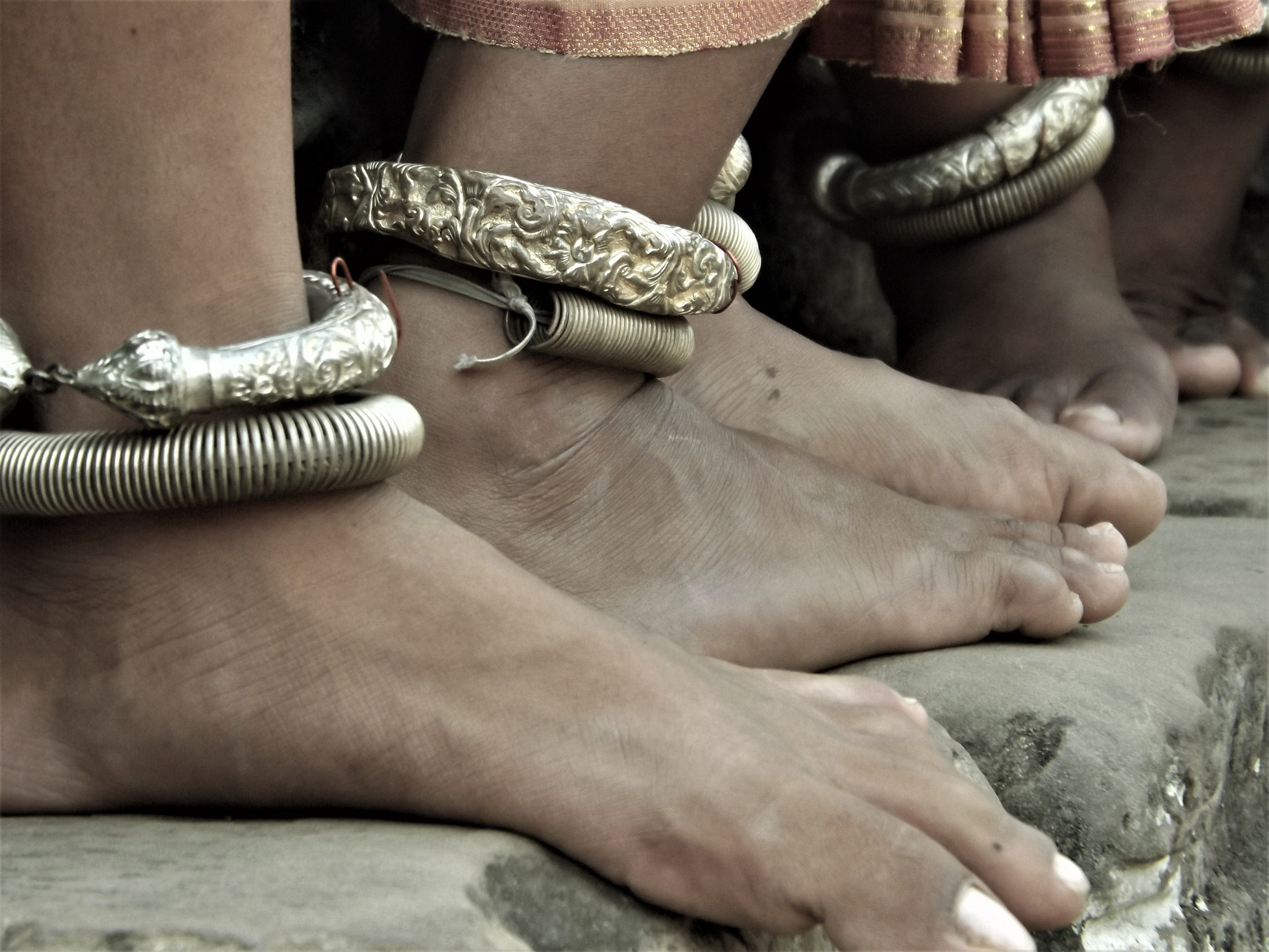 Fujifilm FinePix SL300 sample photo. Cambodian dancers' feet photography