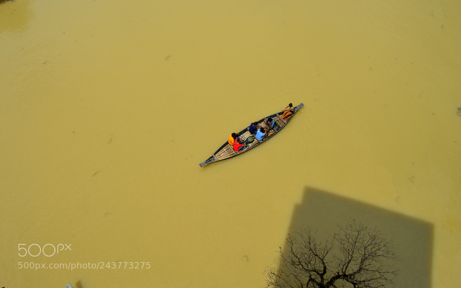 Nikon D3200 sample photo. Boatman and his passengers photography