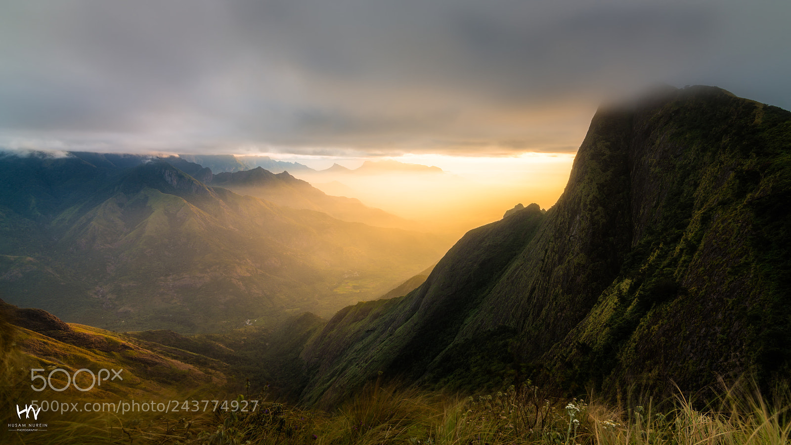Nikon D800 sample photo. Sunrise at kolukkumalai photography