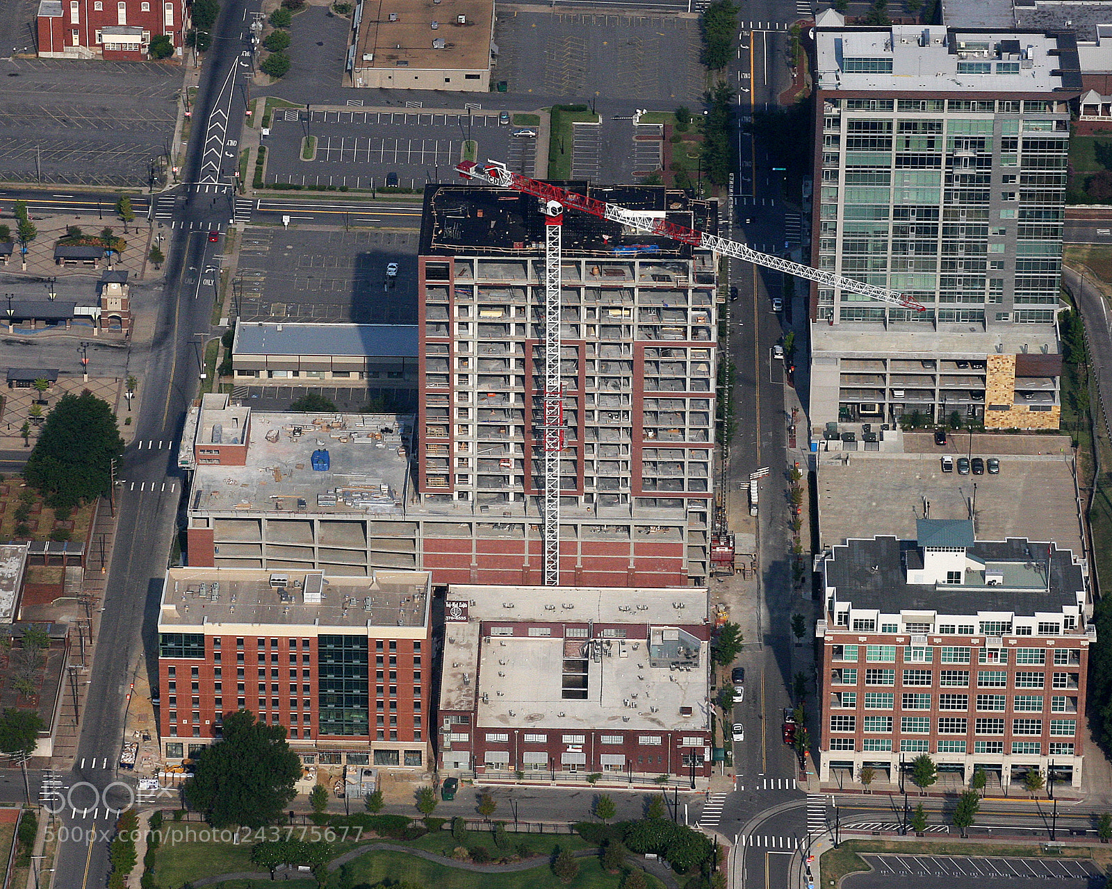 Canon EOS 40D sample photo. River market tower condos photography