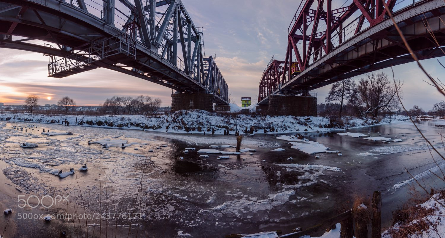Nikon D5100 sample photo. Two bridges photography