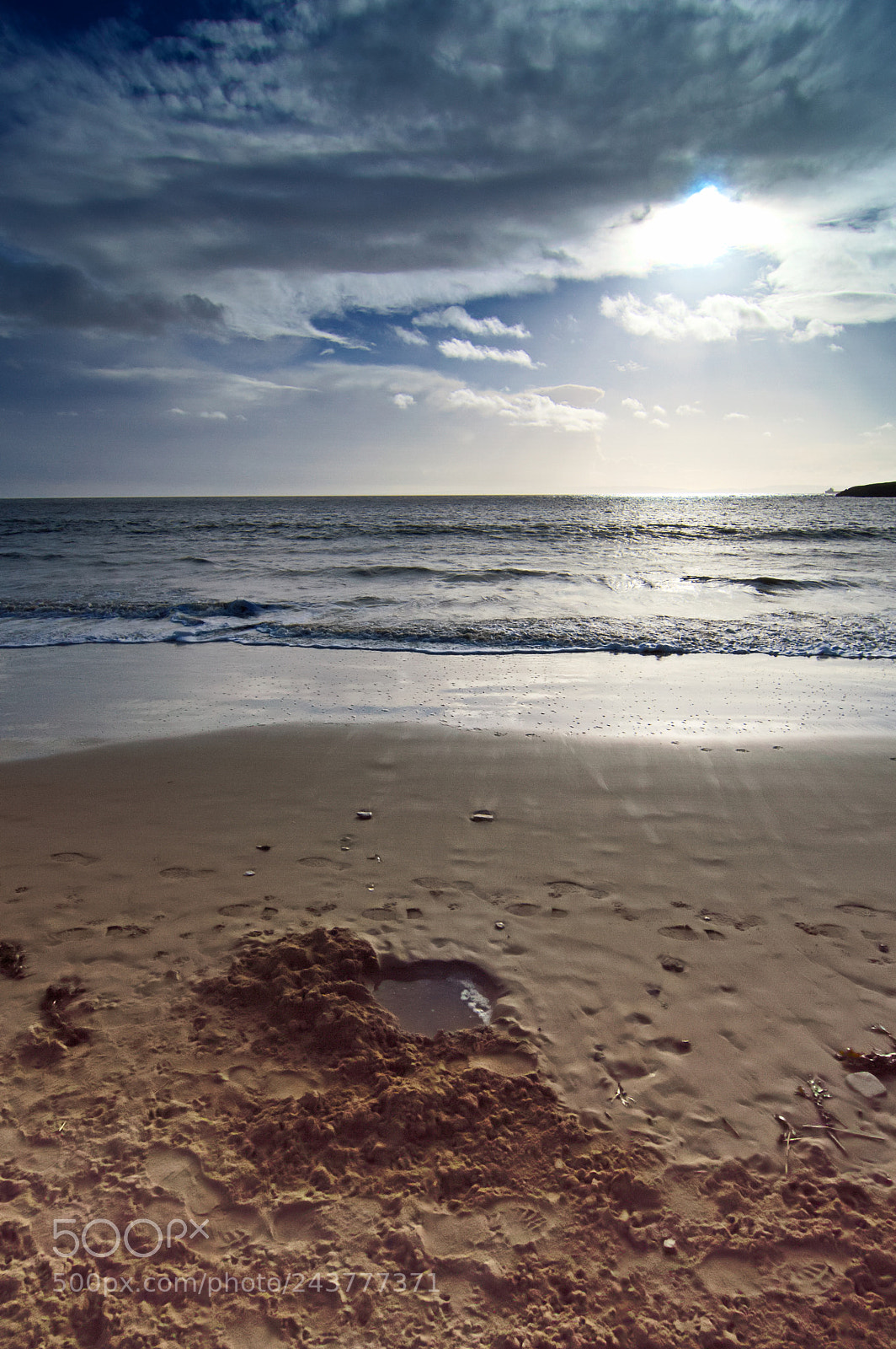 Nikon D3200 sample photo. Sand, sea and sky, photography