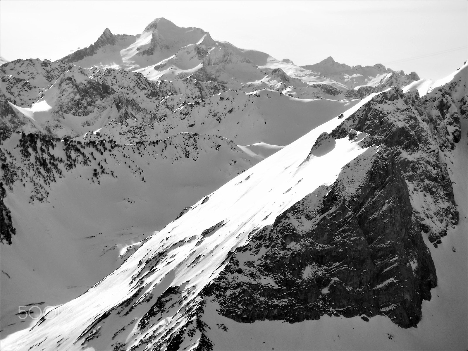 Fujifilm FinePix XP90 XP91 XP95 sample photo. View on neouvielle area from ballonque peak photography