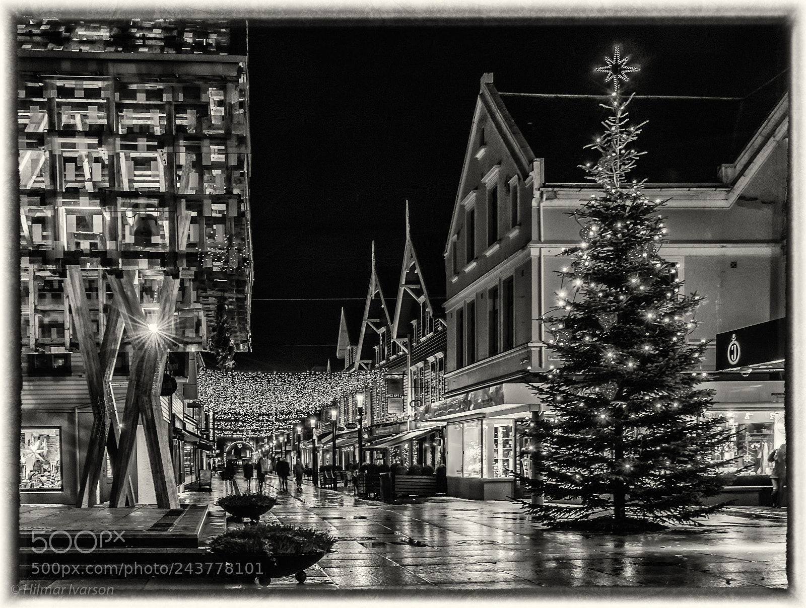 Nikon D5100 sample photo. City in christmas photography