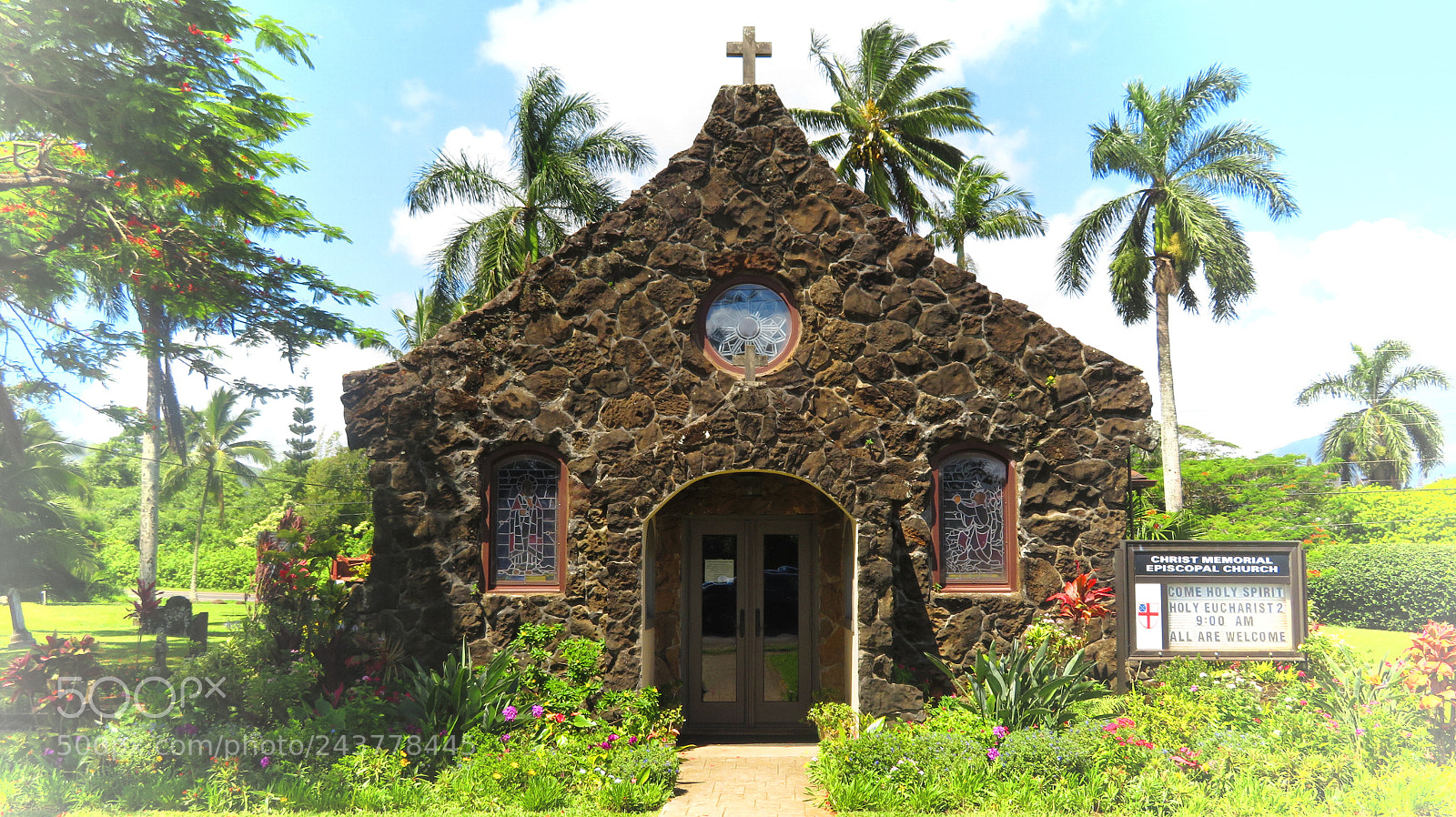 Canon PowerShot SX720 HS sample photo. Kilauea church photography