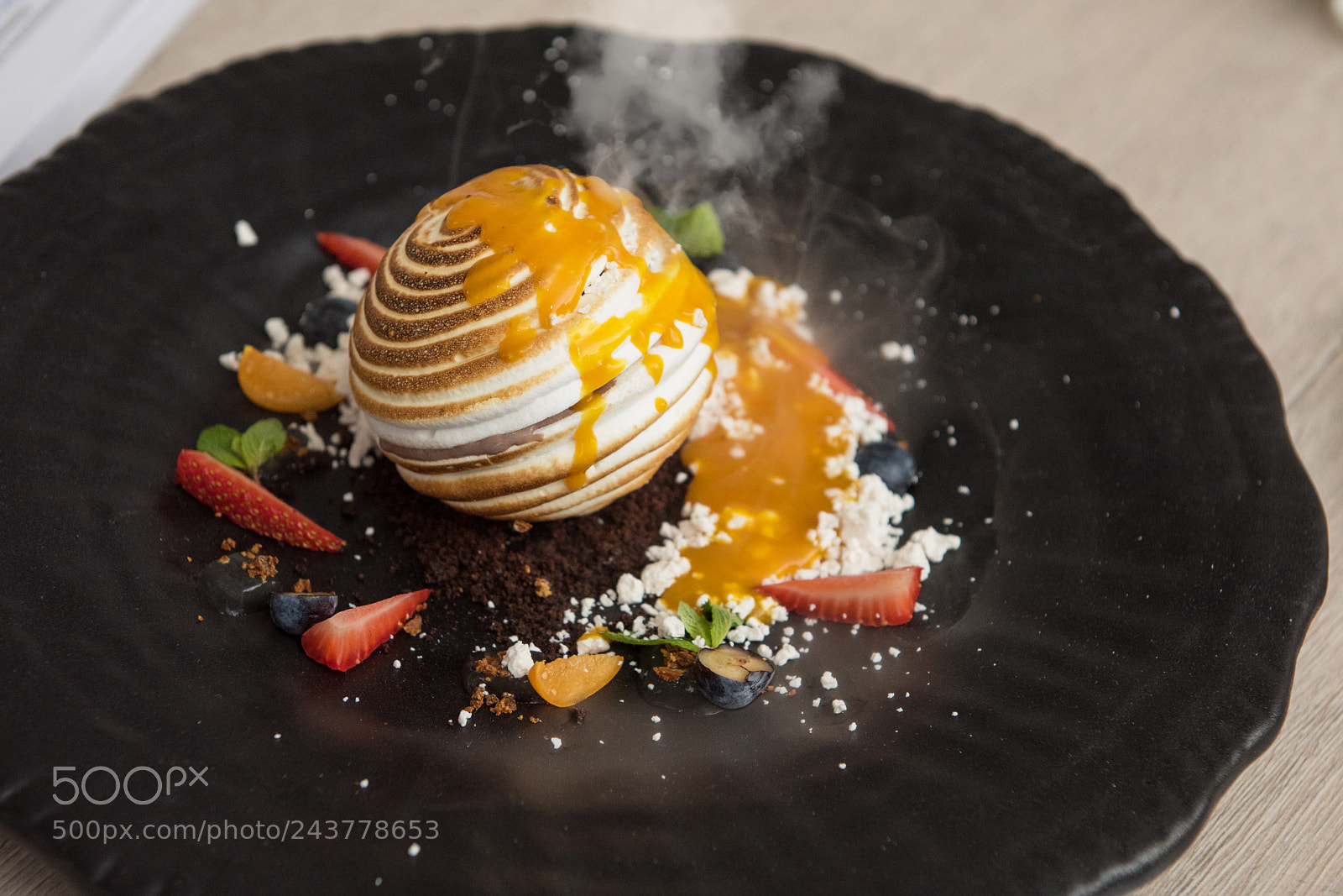 Nikon D810 sample photo. Tasty fruit ice-cream dessert photography