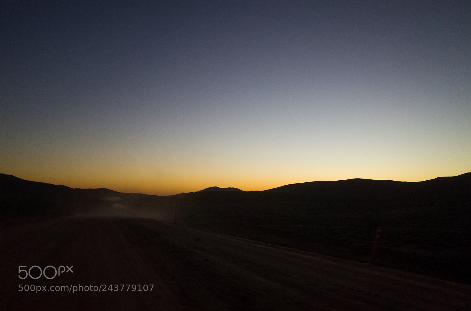 Ricoh GR II sample photo. Baja roads photography