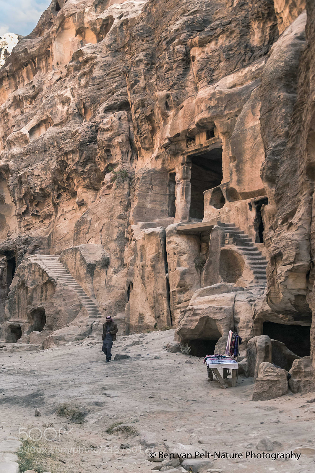 Nikon D500 sample photo. Stairs to nabatean graves photography