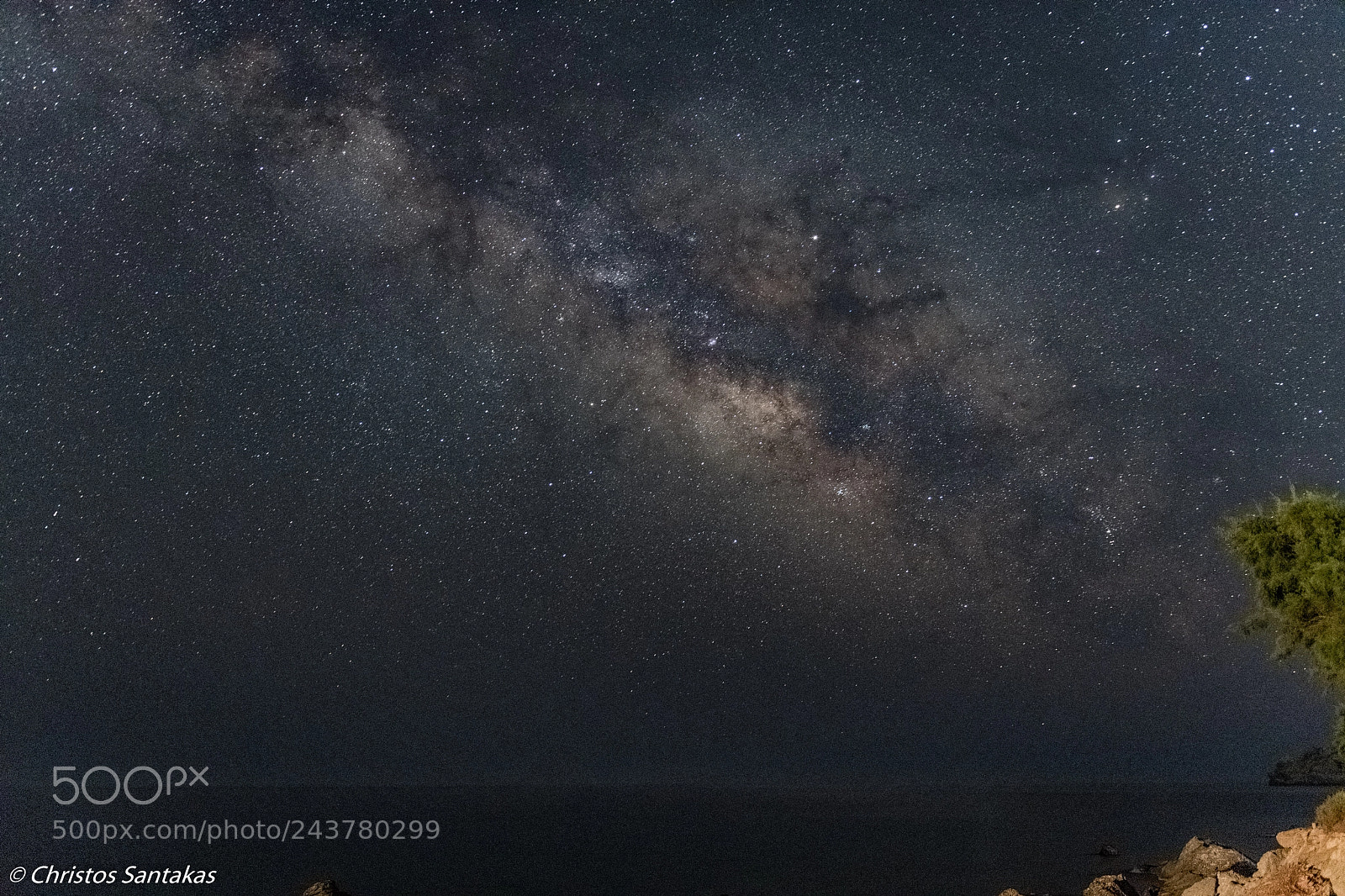 Nikon D500 sample photo. Milky way photography