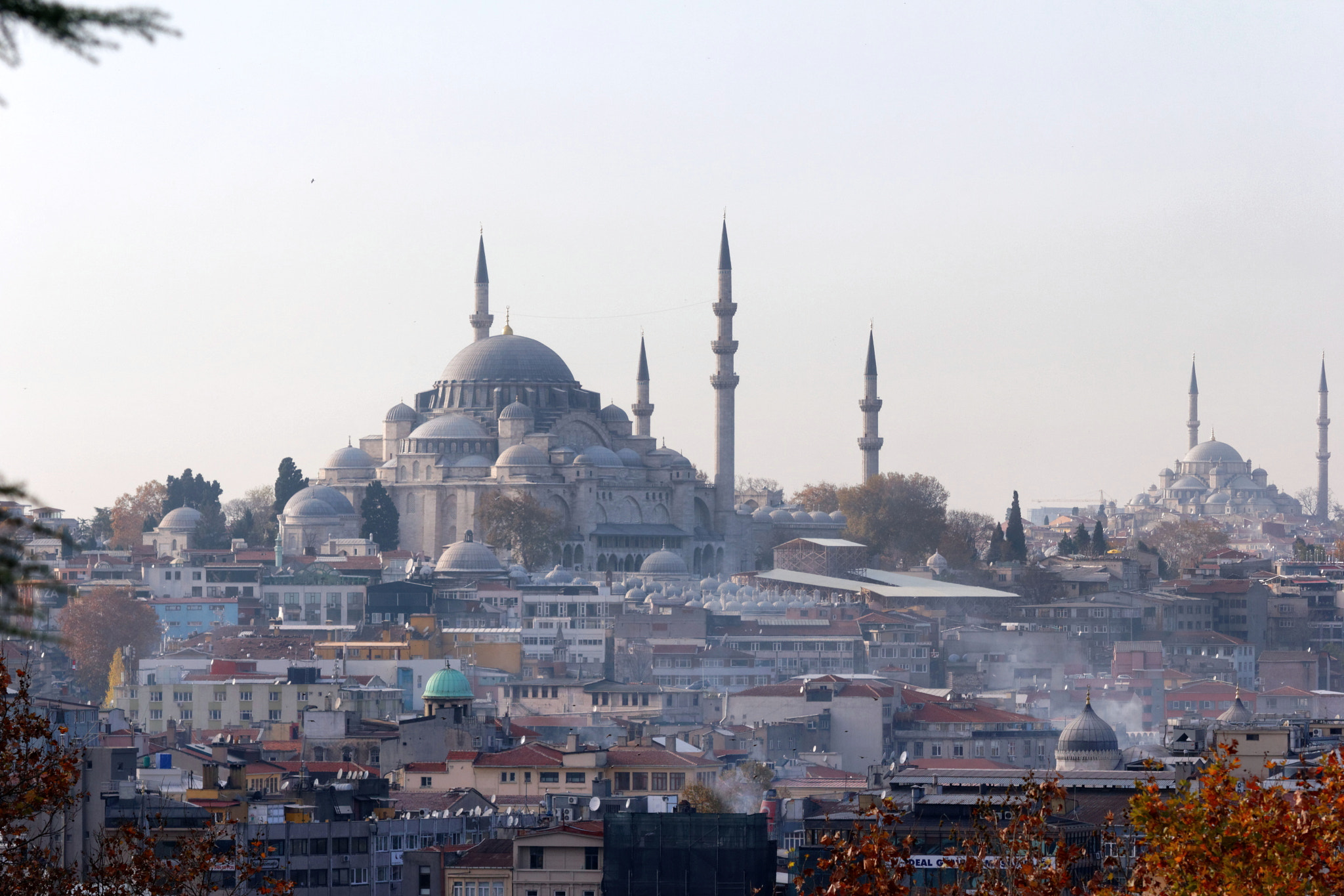 Sigma 50-200mm F4-5.6 DC OS HSM sample photo. Istanbul. süleymaniye mosque photography