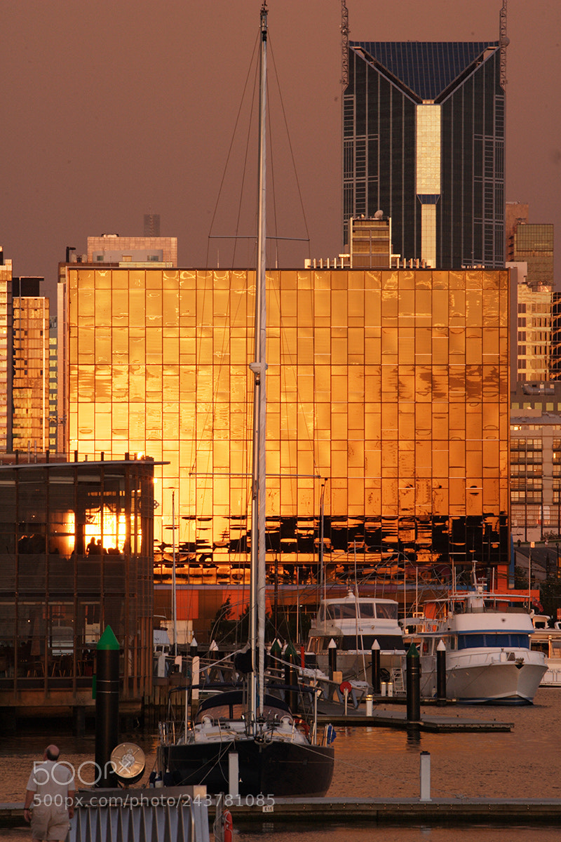 Canon EOS-1D Mark II sample photo. Docklands melbourne photography