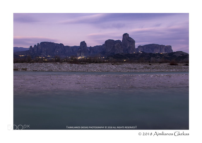 Canon EOS 760D (EOS Rebel T6s / EOS 8000D) sample photo. Meteora's river photography