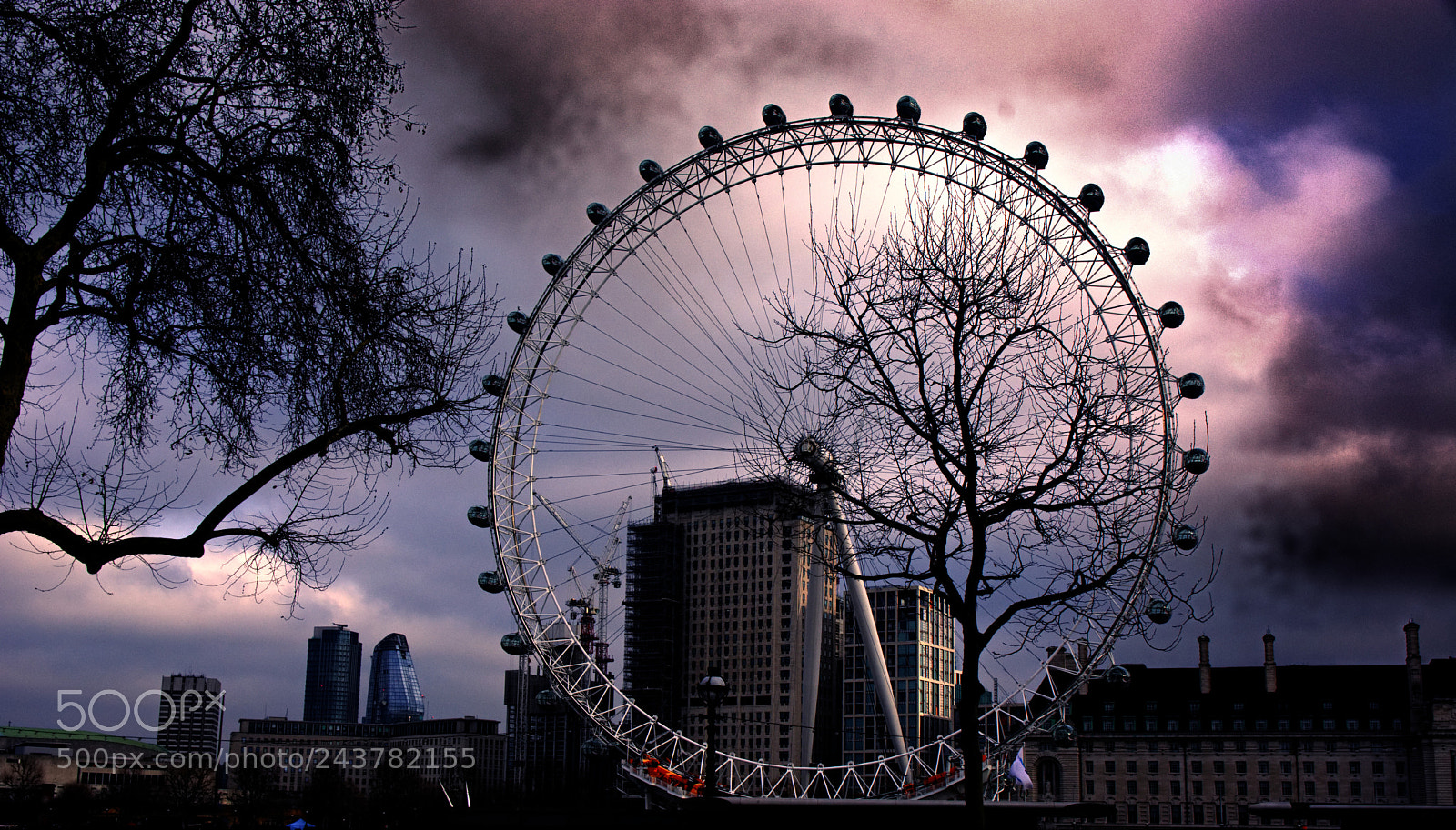 Nikon D7100 sample photo. London eye photography
