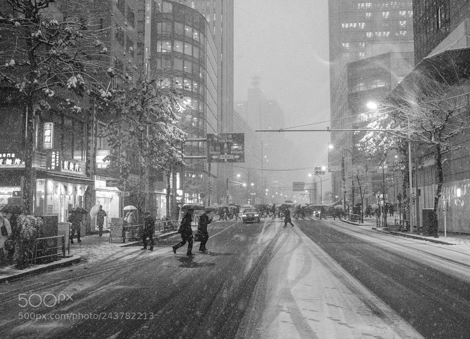 Fujifilm X100F sample photo. During snowstorm photography