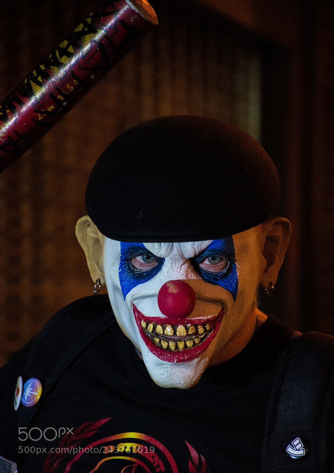 Nikon D7200 sample photo. Killer clown photography