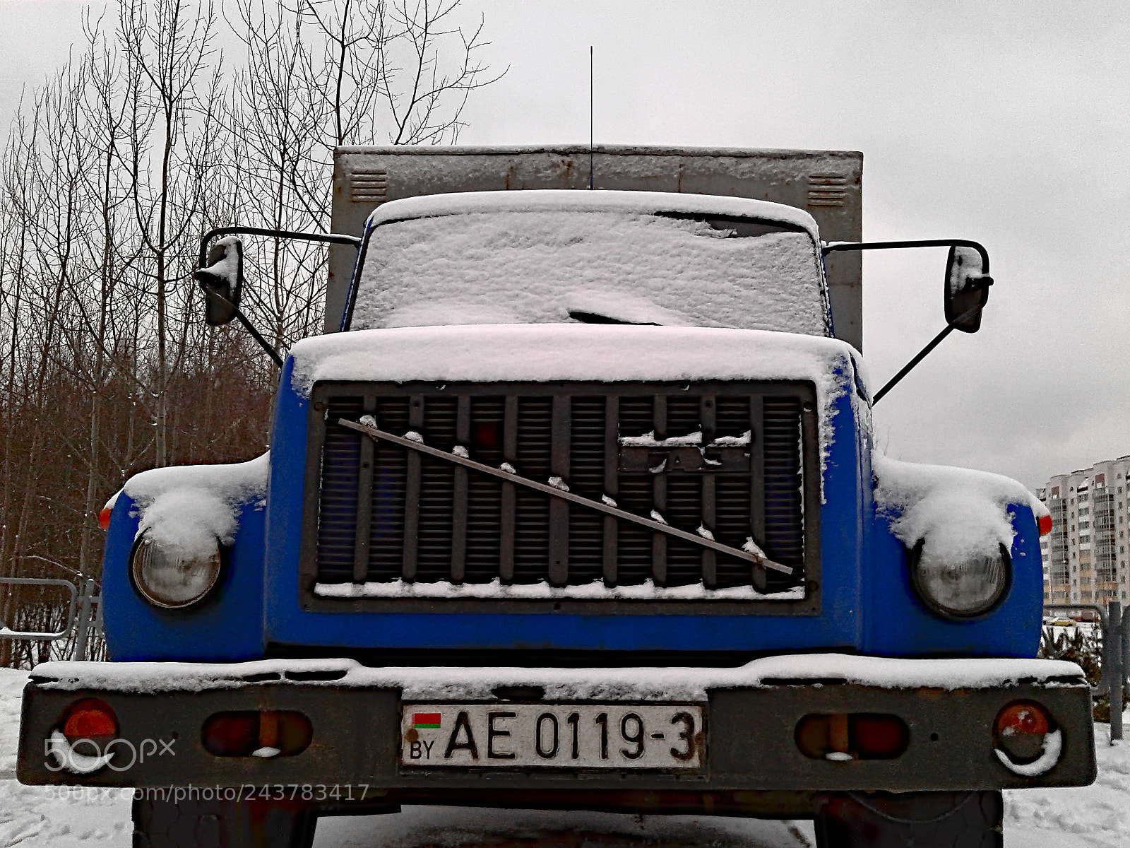 Samsung Galaxy J1 sample photo. Sleeping truck photography