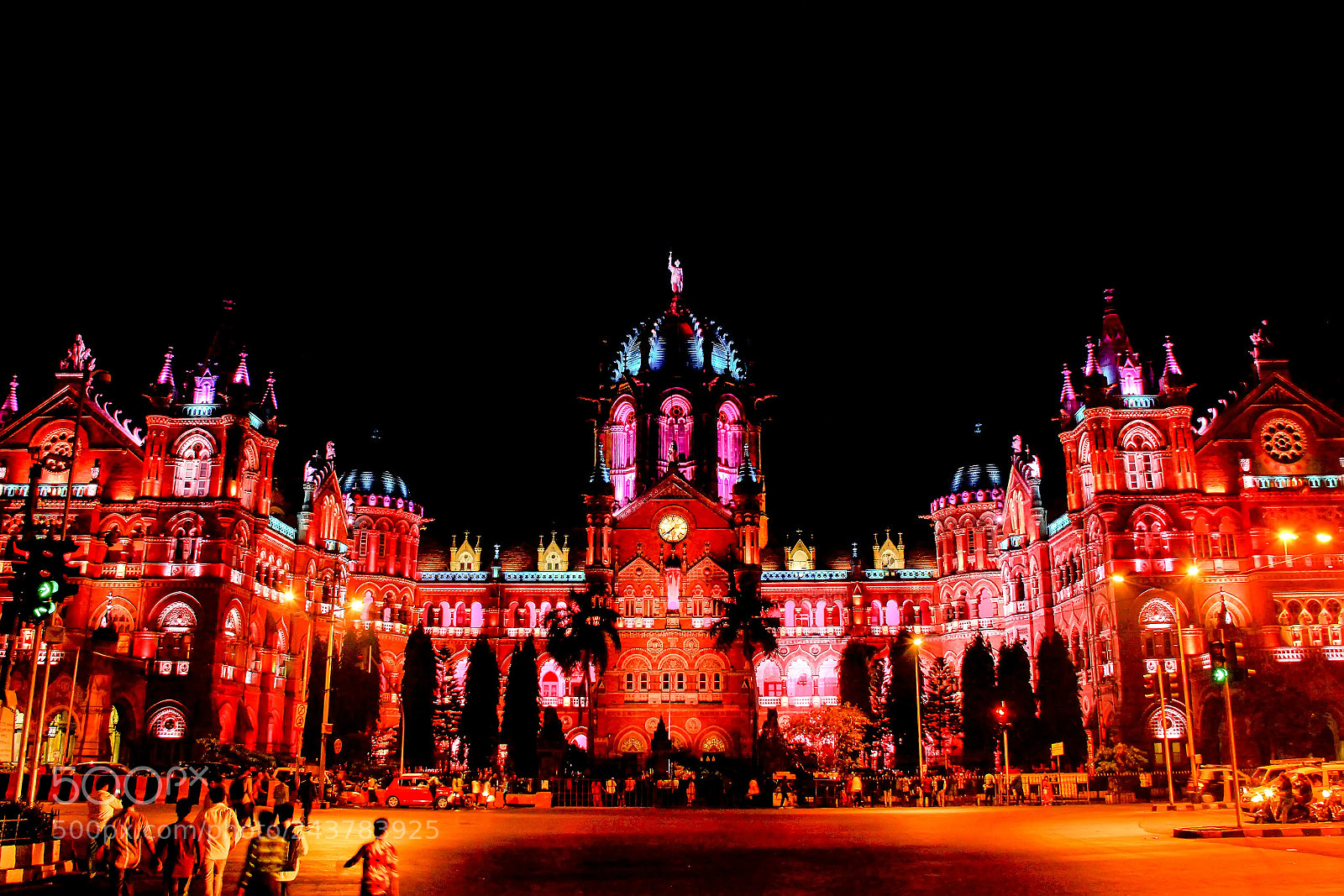 Canon EOS 60D sample photo. Chhatrapati shivaji railway station photography