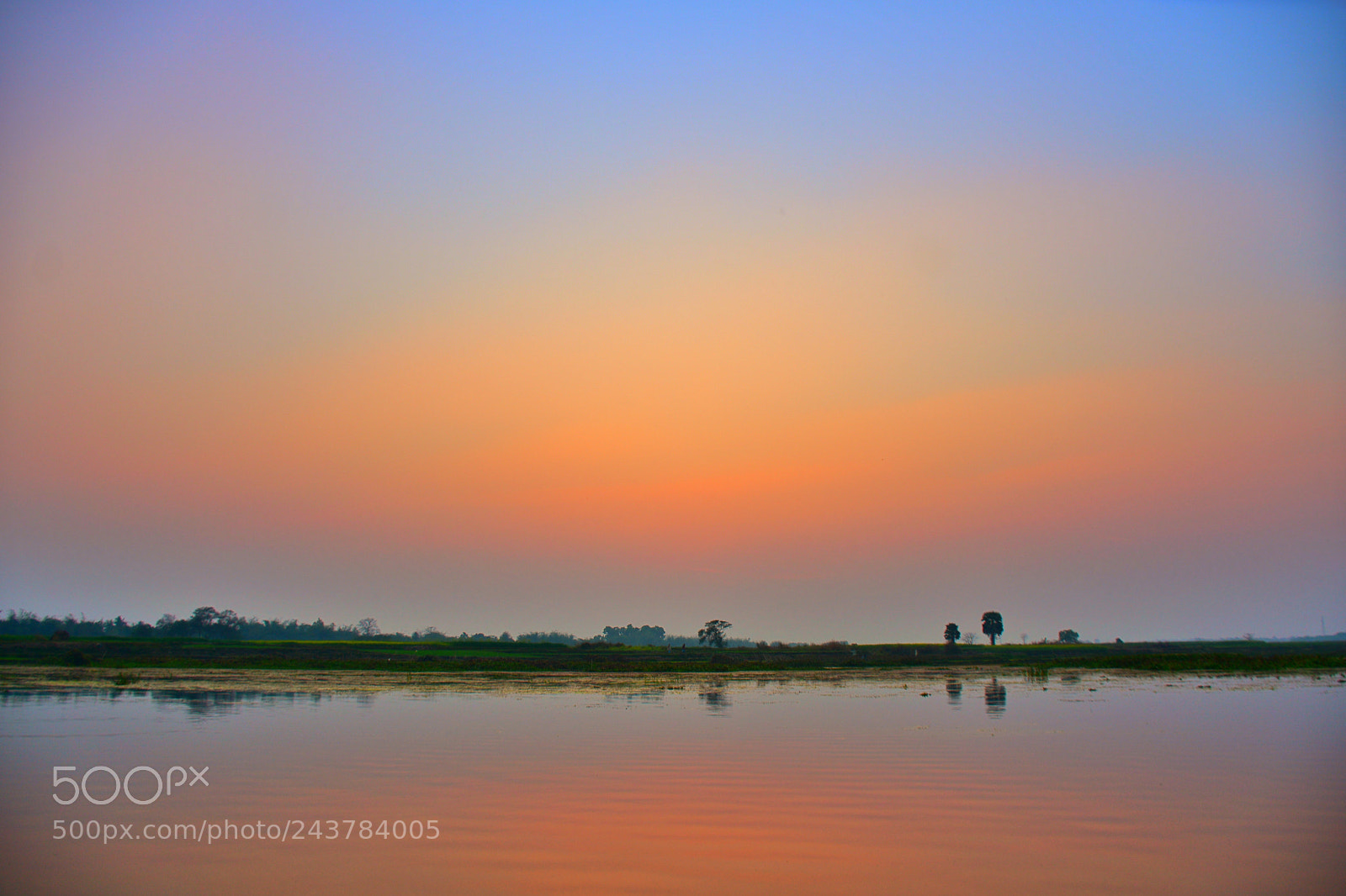 Nikon D7200 sample photo. Oxbow lake at dusk. photography