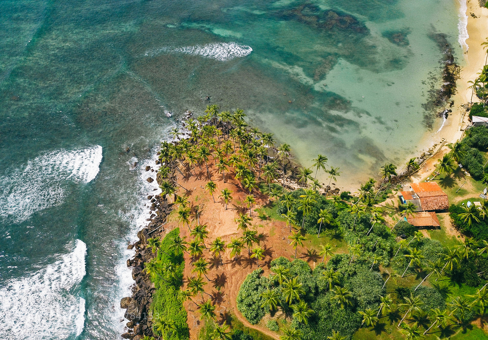DJI FC220 sample photo. Mirissa, sri lanka photography