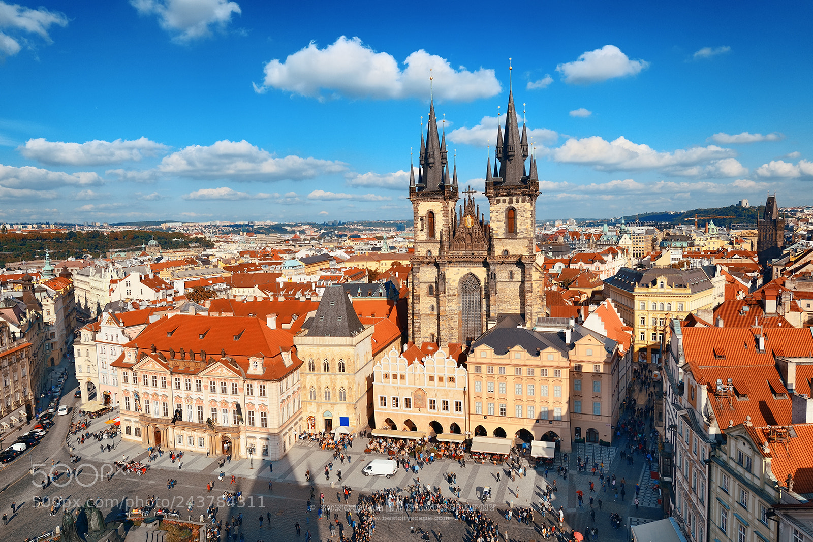 Nikon D800 sample photo. Old town square, prague photography