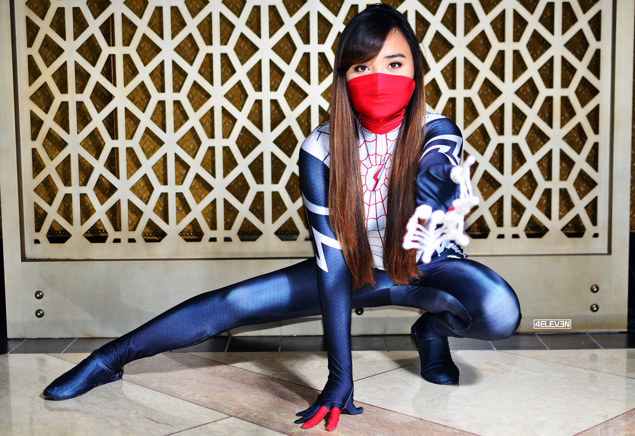 Nikon D7000 + Nikon AF-S DX Nikkor 35mm F1.8G sample photo. Spidergirl cosplay at ikkicon photography