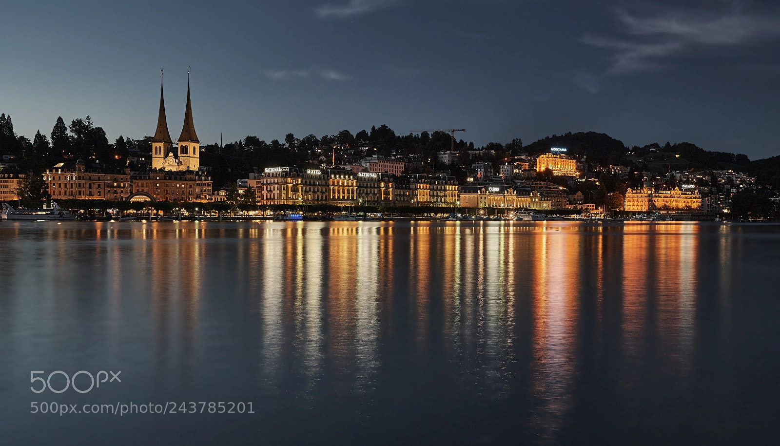 Sony a7 II sample photo. Lucerne lights photography