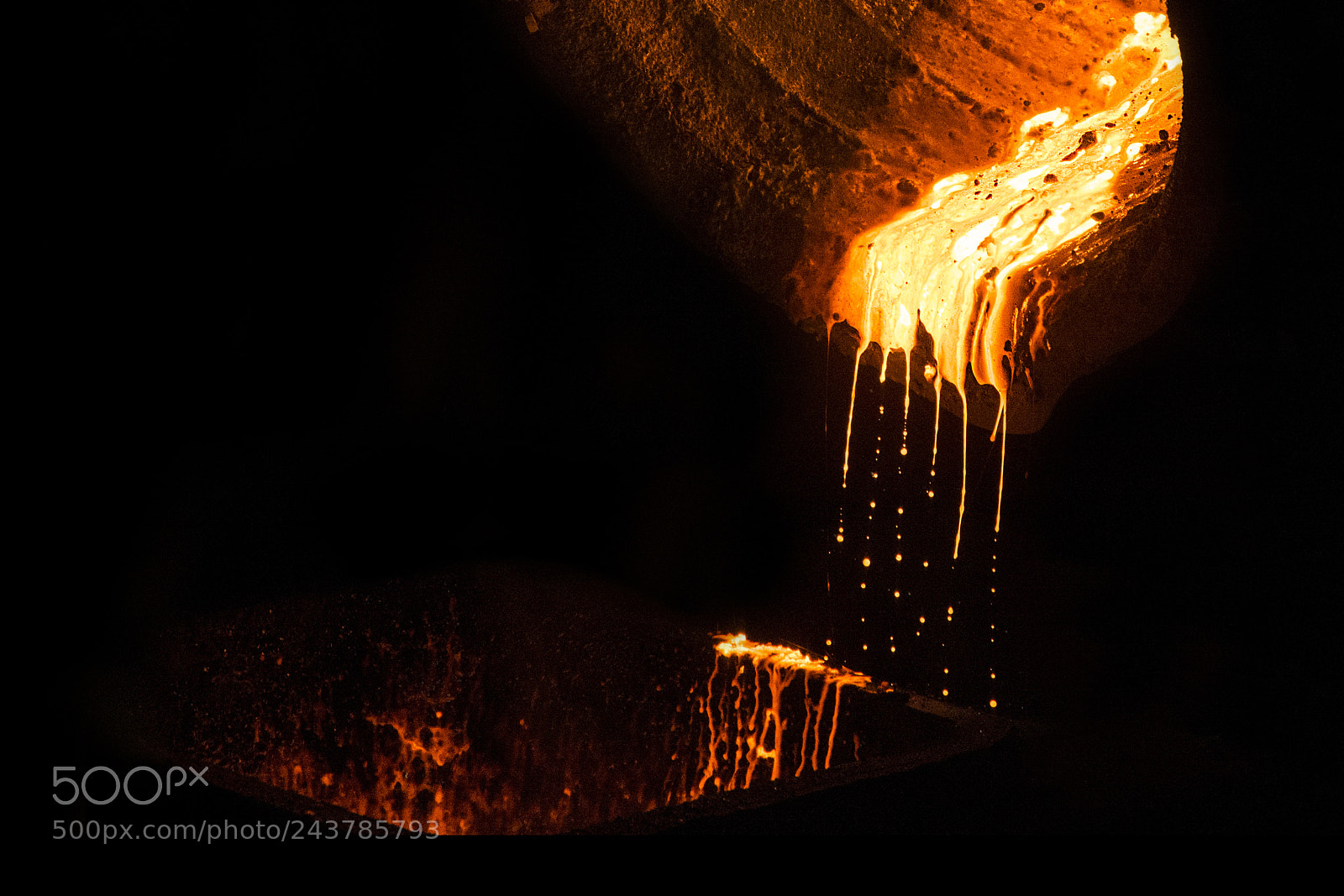 Nikon D7100 sample photo. Iron-fall photography