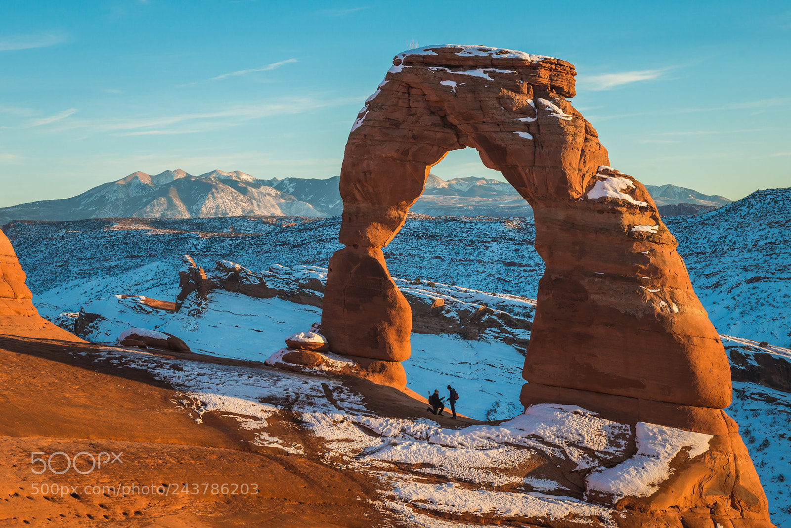 Nikon D800 sample photo. Proposal under delicate arch photography