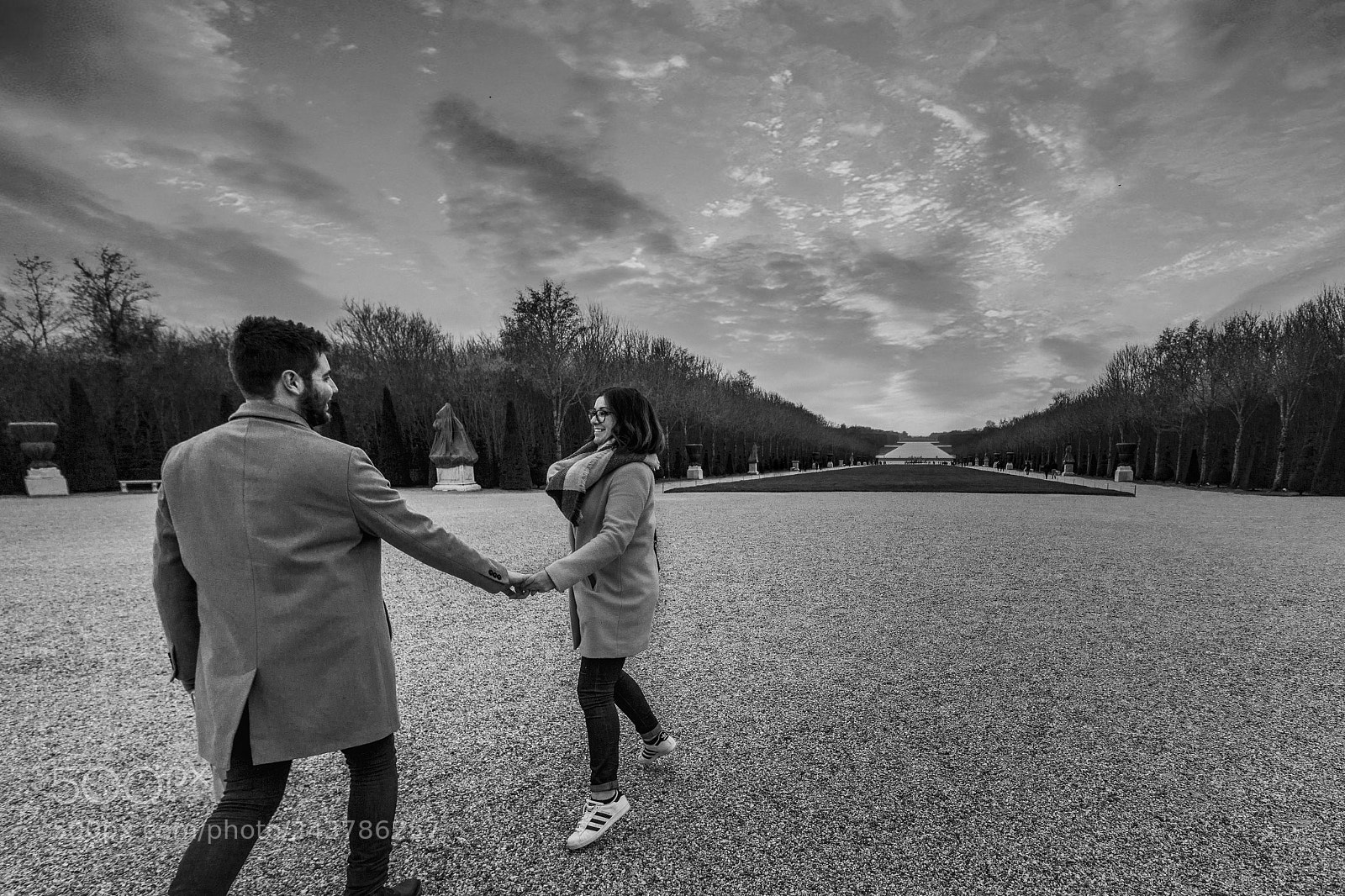 Canon EOS 60D sample photo. Couple à versaille photography