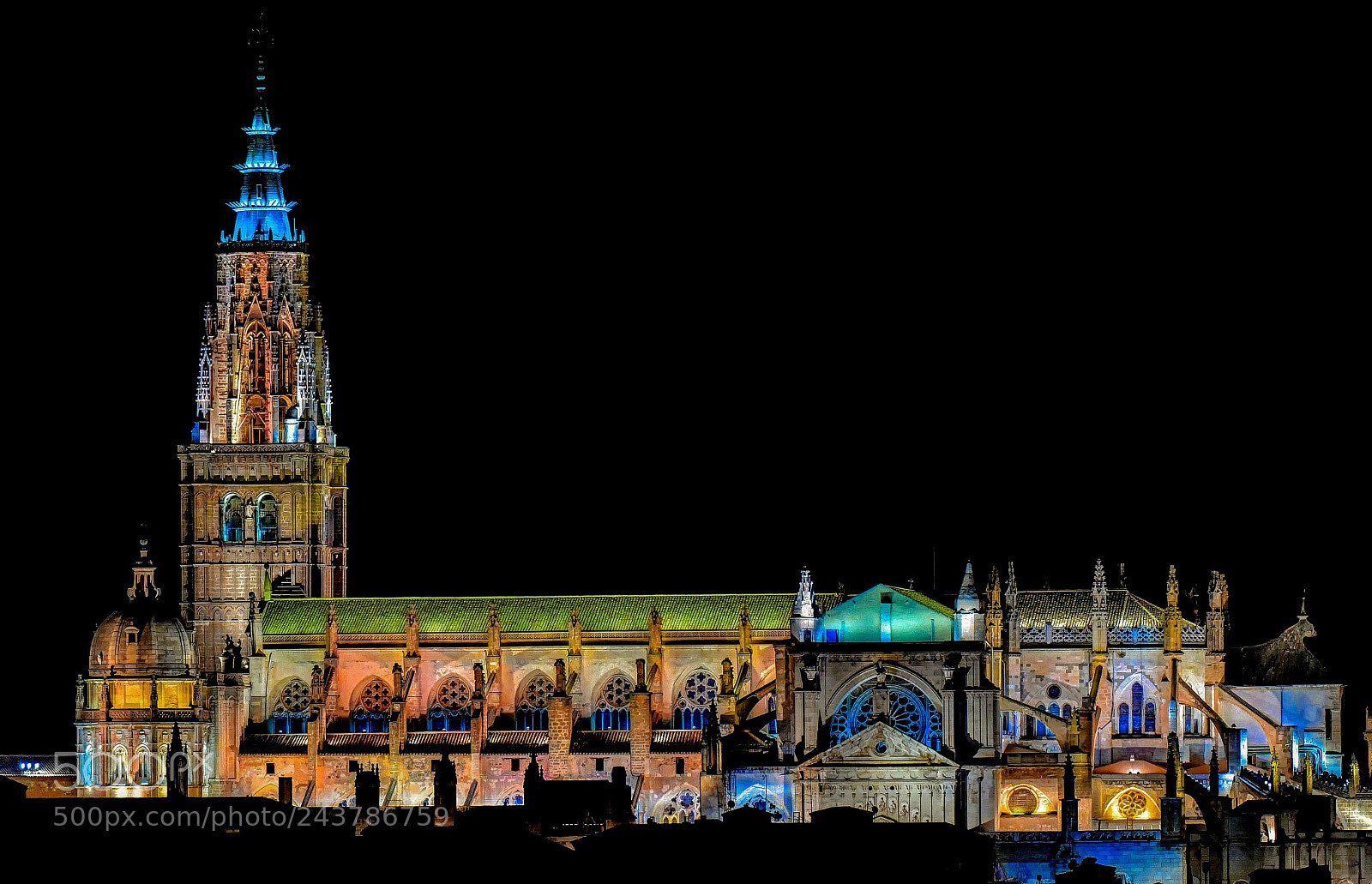 Nikon D5 sample photo. Catedral de toledo photography