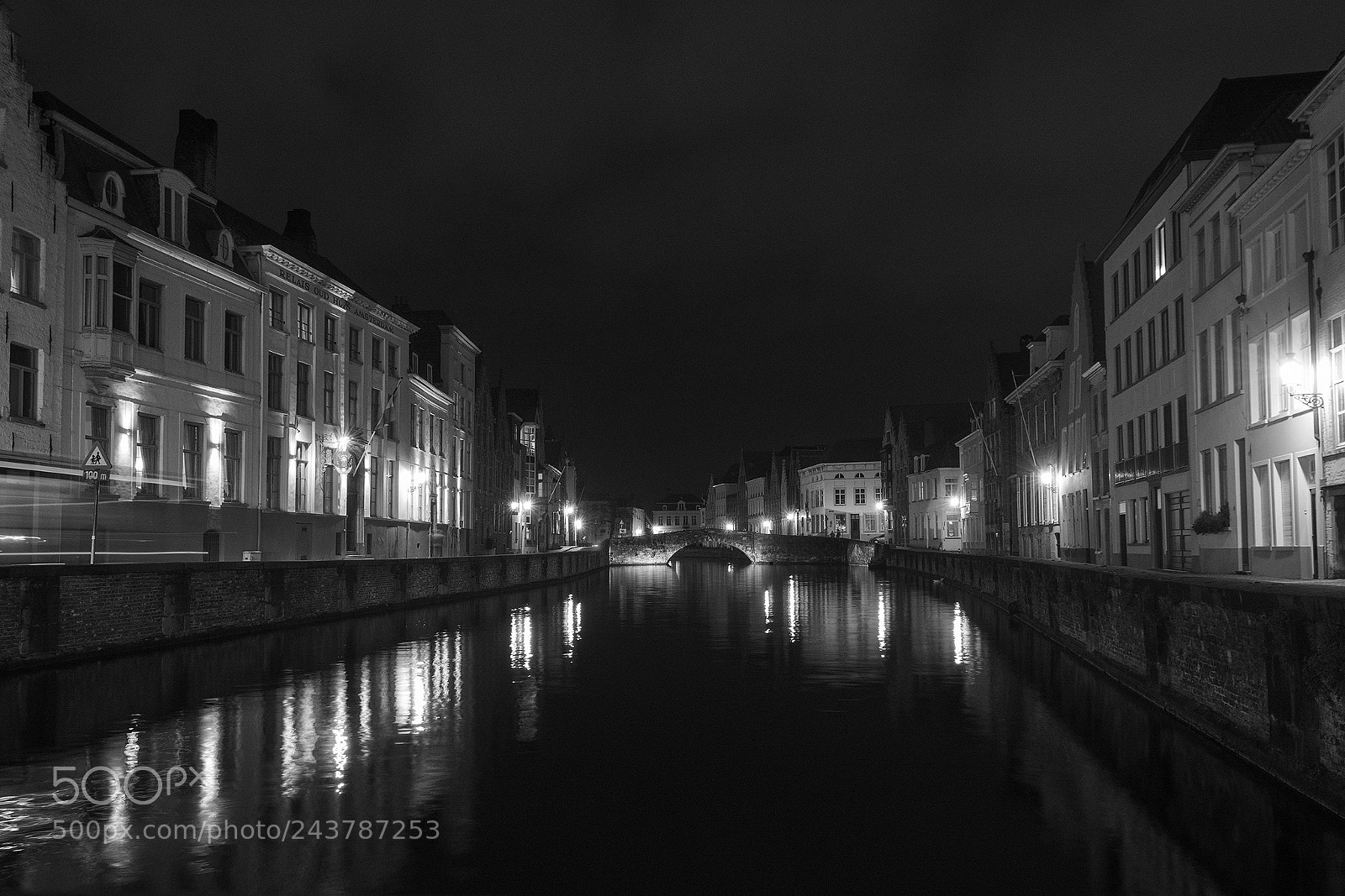 Nikon D7200 sample photo. Puente nocturno photography