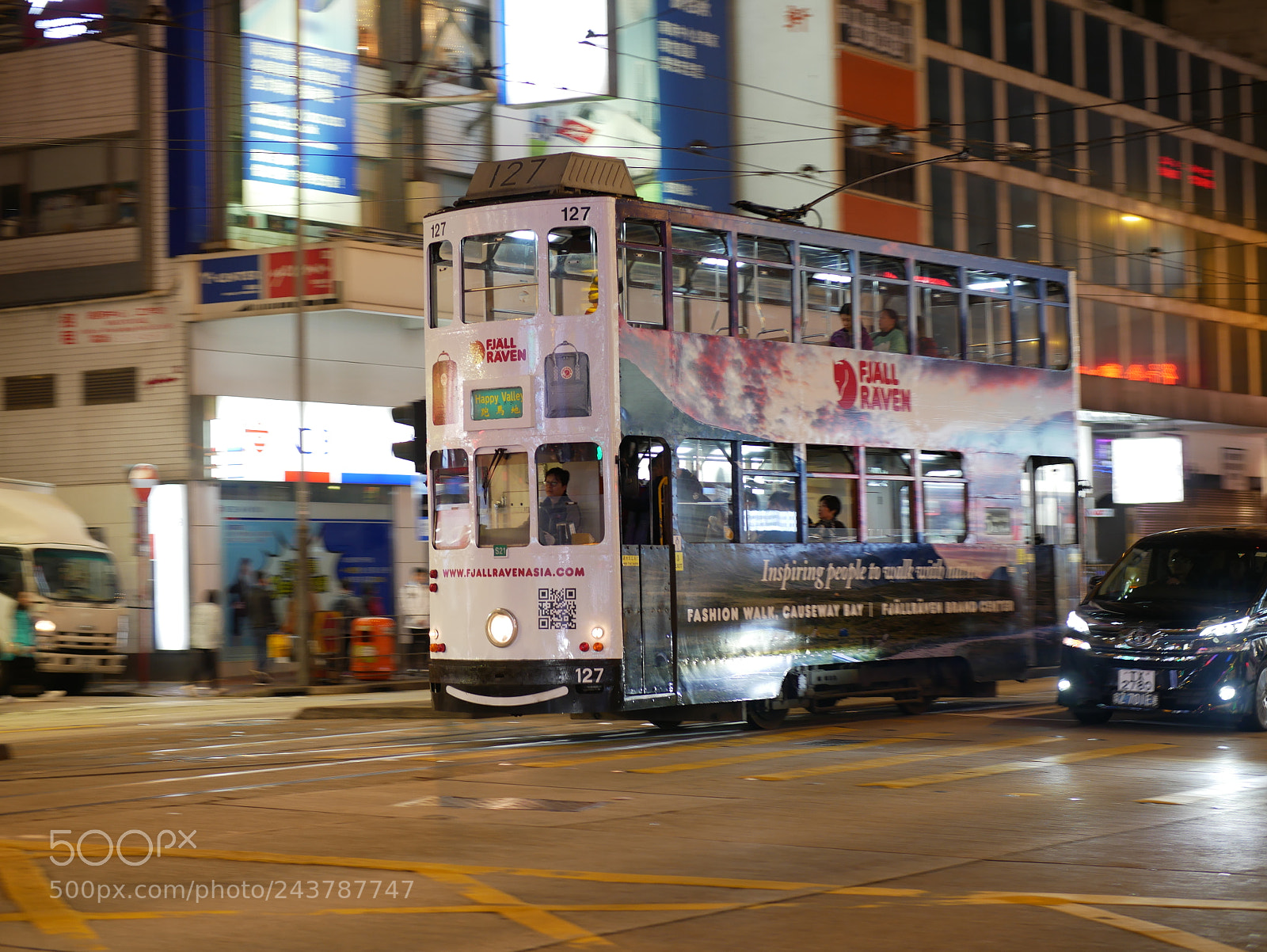 Panasonic Lumix DMC-G85 (Lumix DMC-G80) sample photo. Tram in hk photography