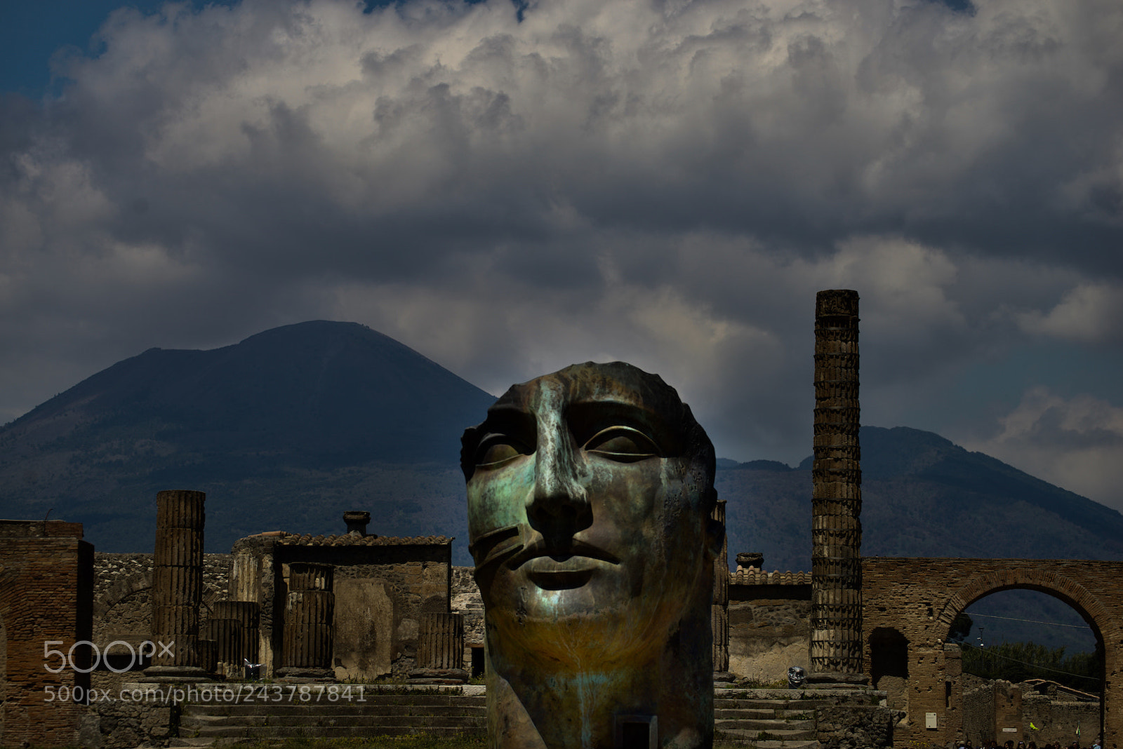 Sony a7R sample photo. Mitoraj at pompeii photography