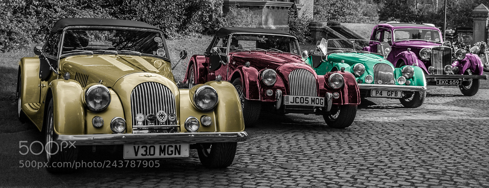 Canon EOS 5D sample photo. British cars photography