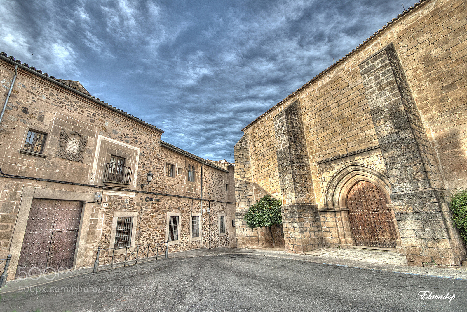 Nikon D3000 sample photo. Cáceres photography