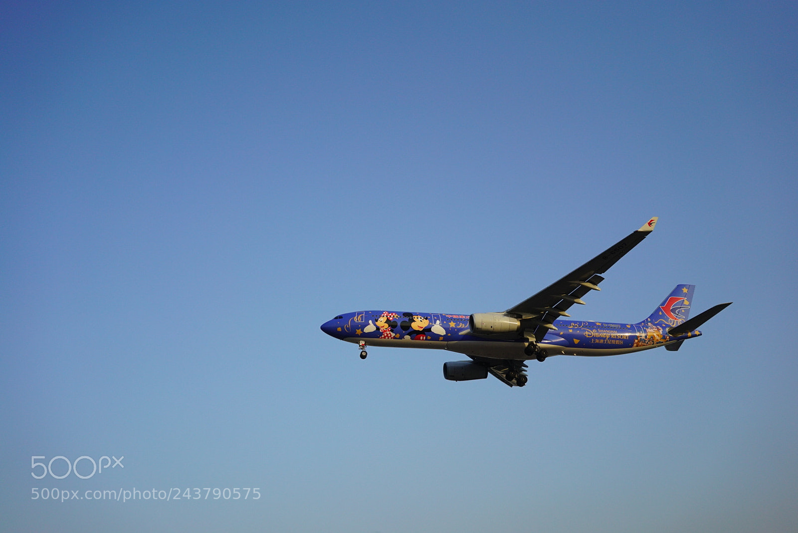 Sony a7S II sample photo. Disney plane photography