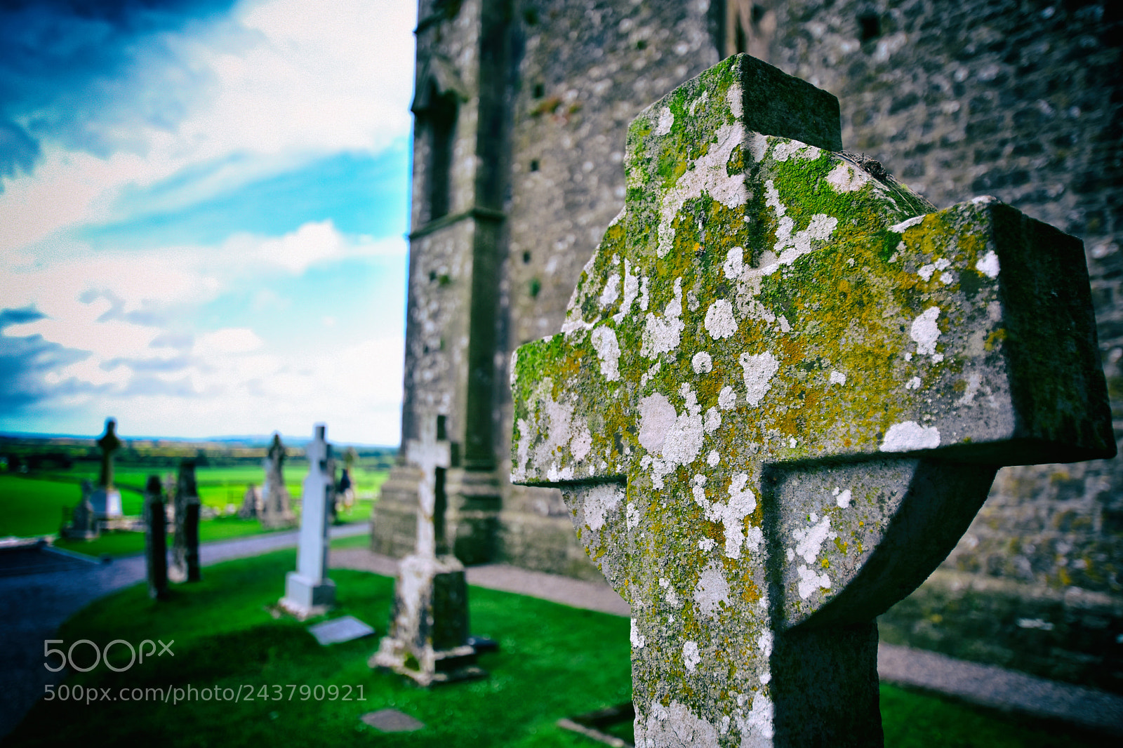 Nikon D7200 sample photo. Churchyard ireland photography