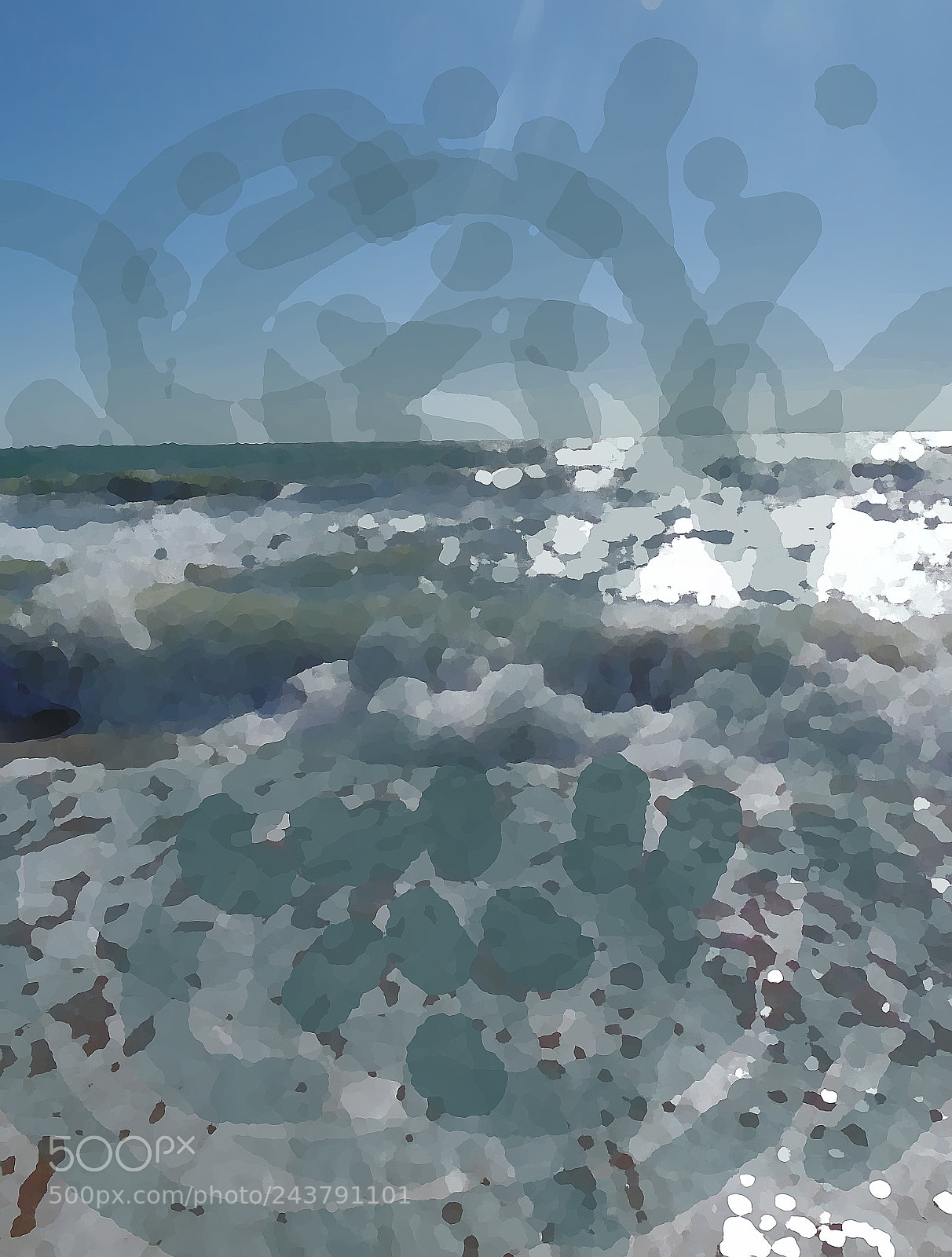 Sony Cyber-shot DSC-H200 sample photo. Rough sea photography