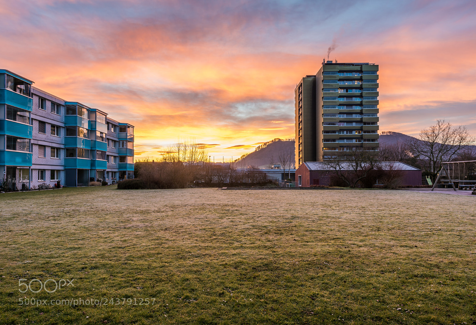 Nikon D810 sample photo. Sunrise at home i photography