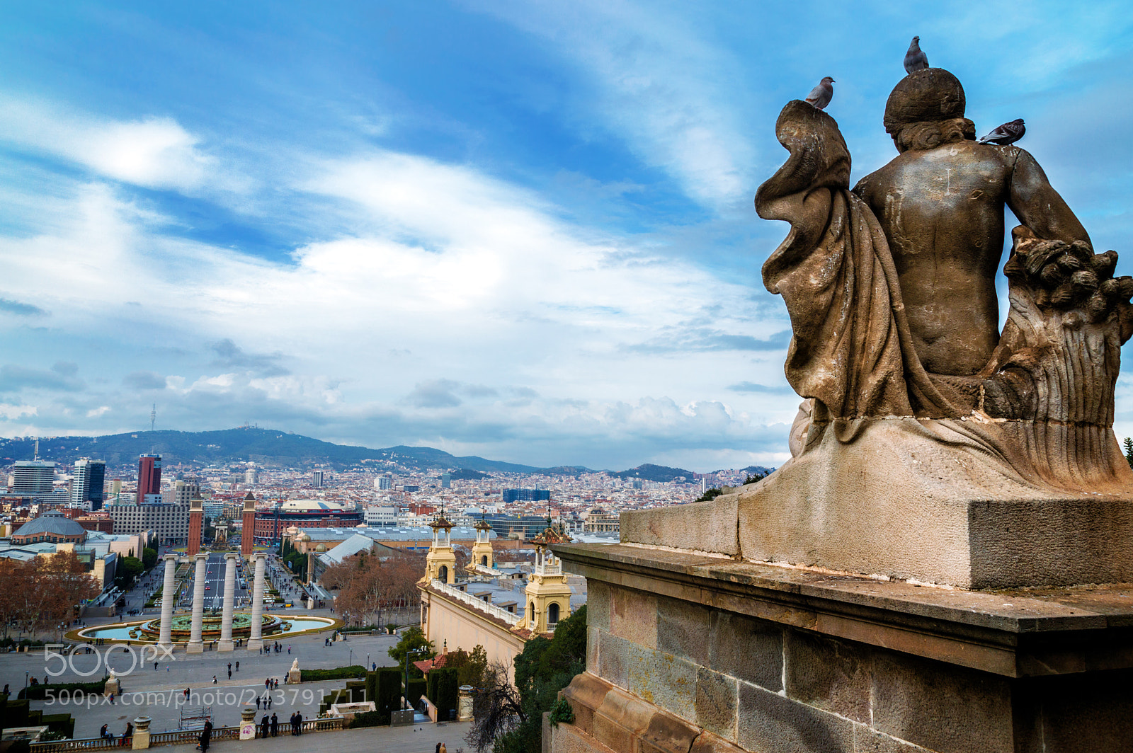 Nikon D3200 sample photo. Palau nacional photography