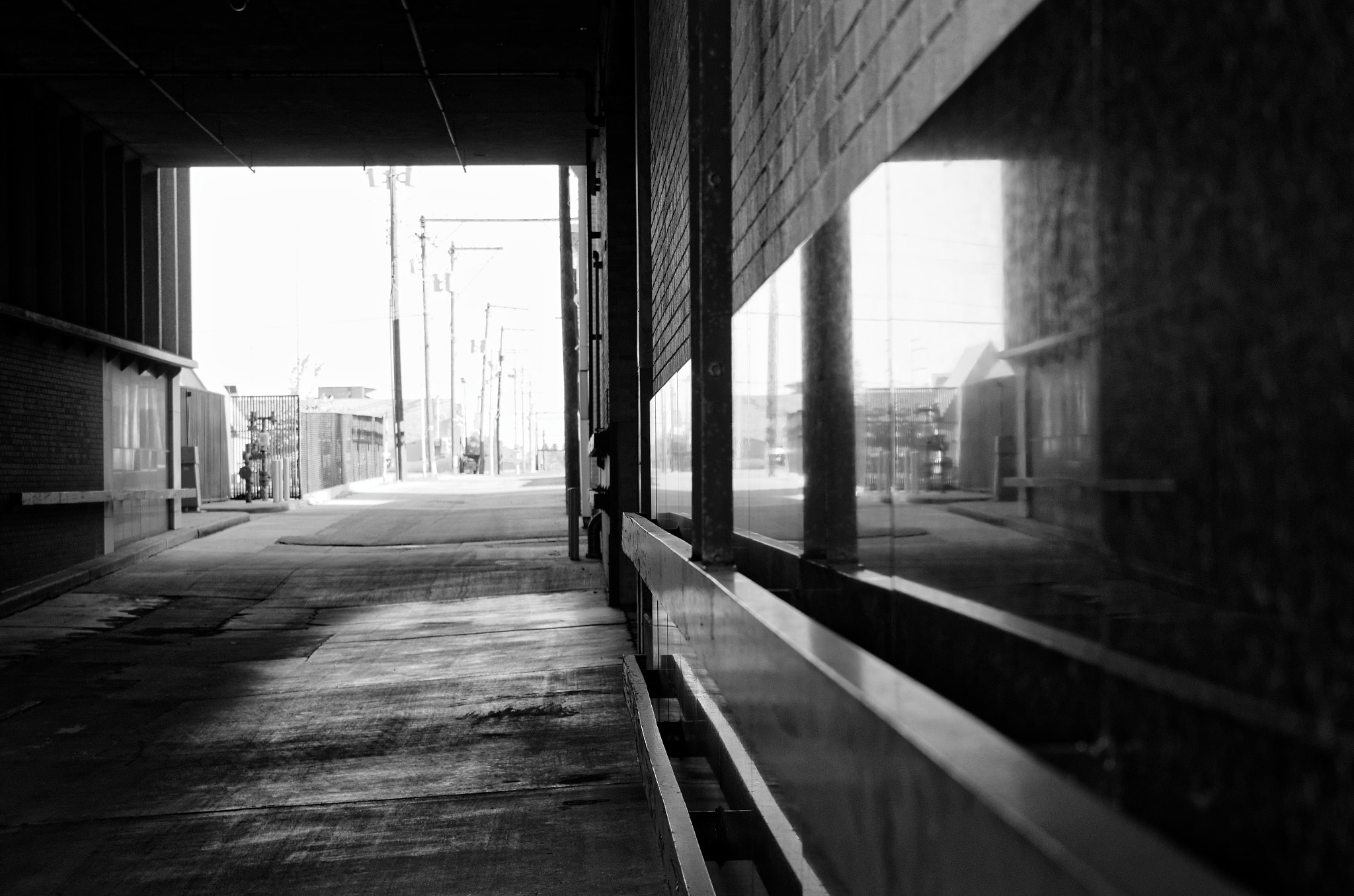 Sigma 17-50mm F2.8 EX DC OS HSM sample photo. Tunnel alley photography