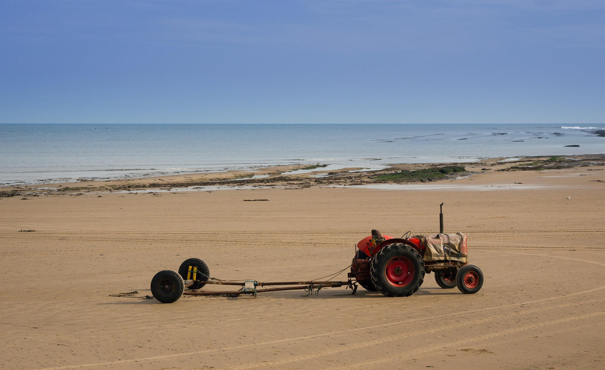 Panasonic Lumix DMC-GF6 sample photo. Fishing boat tractor. photography