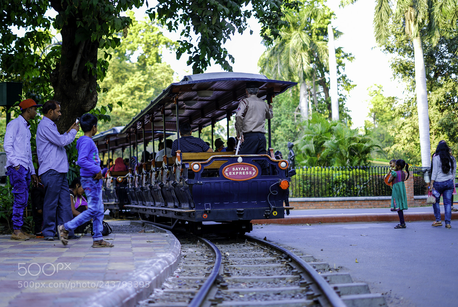 Sony a7R II sample photo. Mini train ride at photography