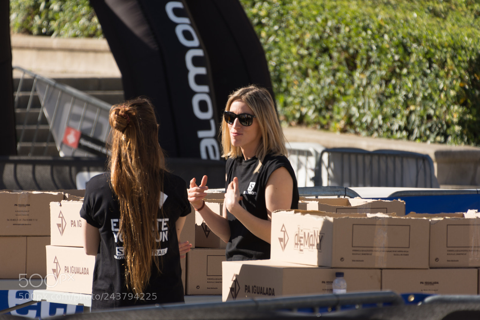 Nikon D7200 sample photo. Salomon run, barcelona photography