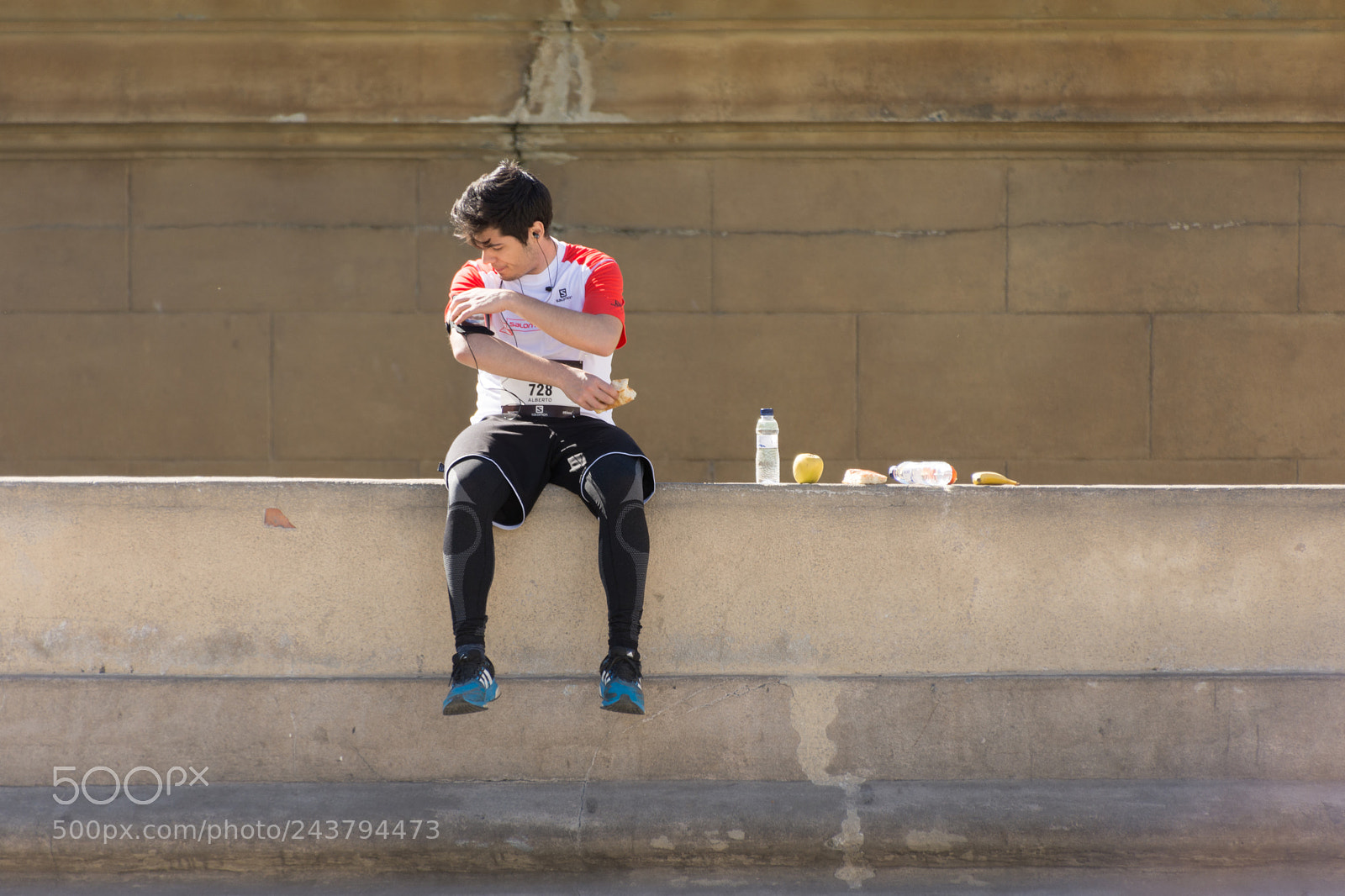Nikon D7200 sample photo. Salomon run, barcelona photography