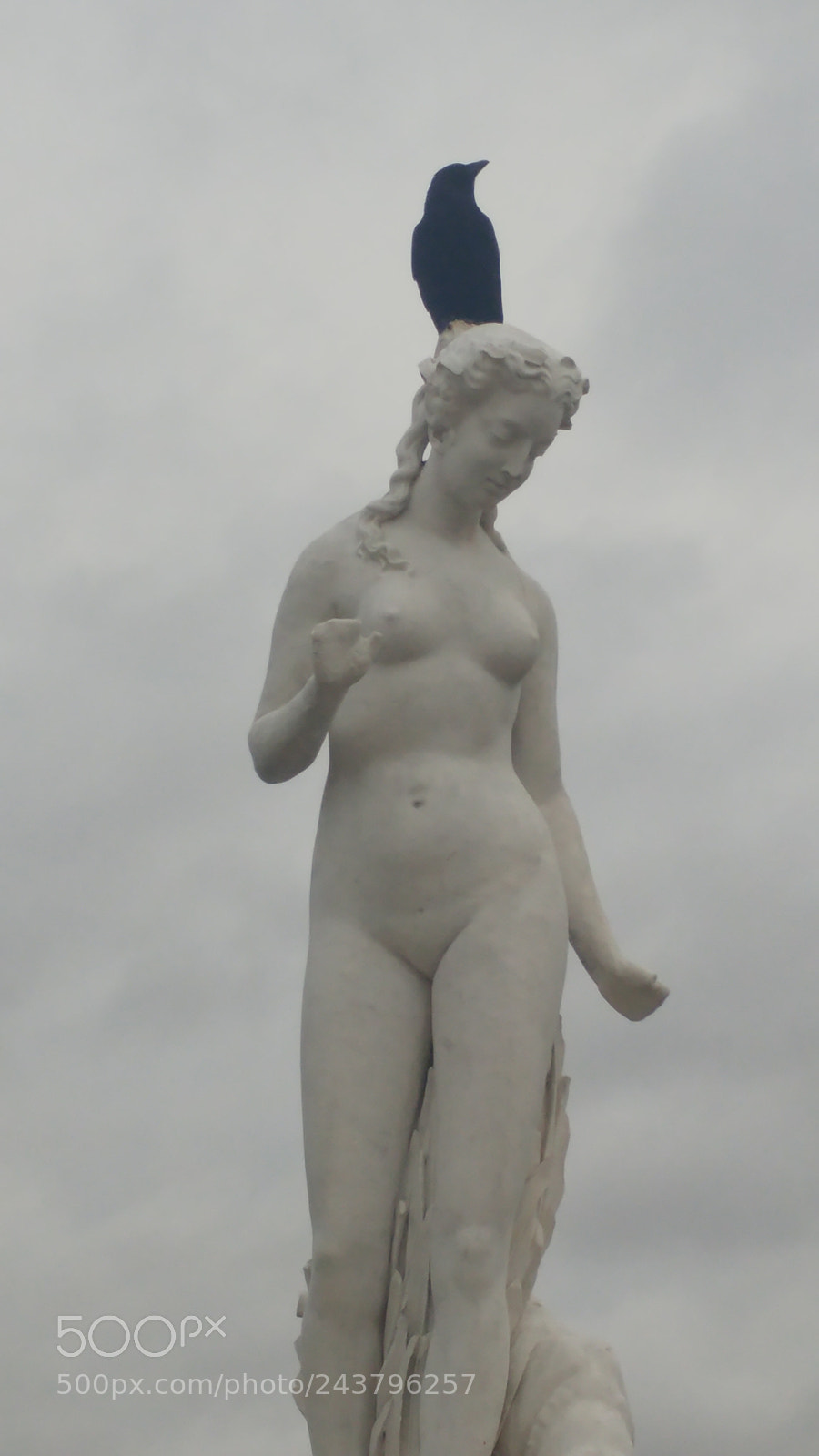 LG G5 sample photo. Statue rue saint honor photography