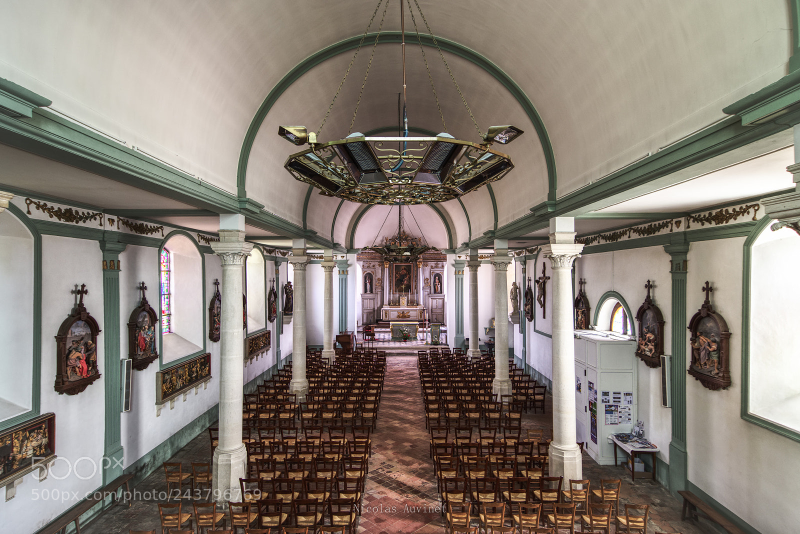 Pentax K-3 sample photo. Green chapel photography